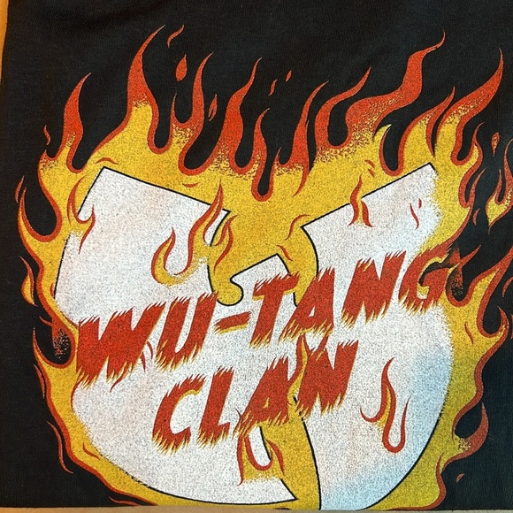 Wu Tang Flames T shirt - Picture 3 of 3